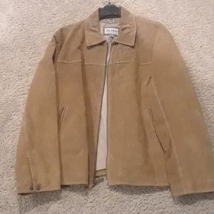 Men's Suede Leather Jacket (2XL)